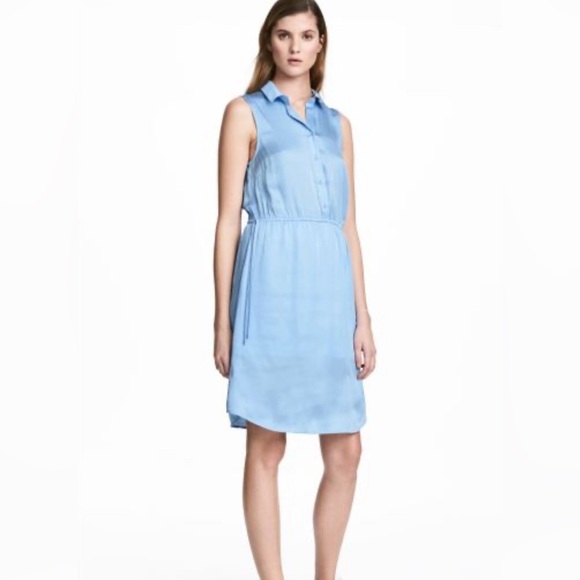 Sleeveless Satin Dress - Picture 1 of 12